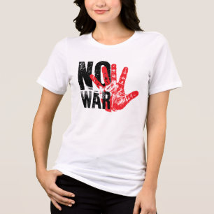 Camiseta SEM GUERRA! design radical para tempos radicais!