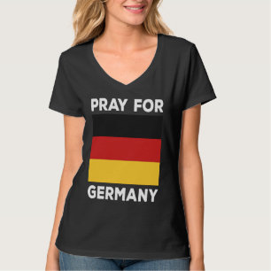 Camiseta Sem guerra na Europa I Bandeira da Alemanha I Rezo