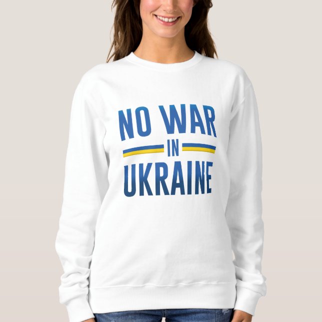 Camiseta Sem guerra na Ucrânia (Frente)
