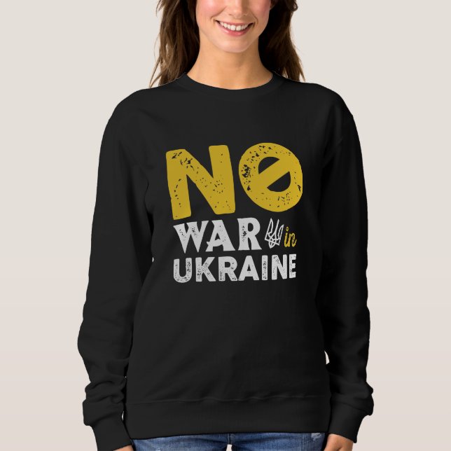 Camiseta Sem Guerra Na Ucrânia (Frente)