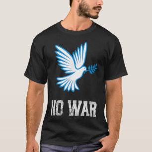 Camiseta Sem guerra, Pomba De Paz, Anti-Guerra, Sem guerra