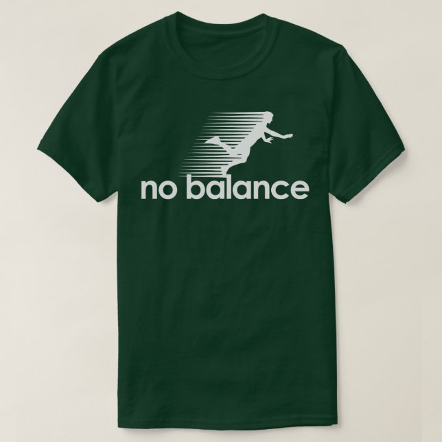 Camiseta Sem Hoodie Branco Equilibrado (Frente do Design)