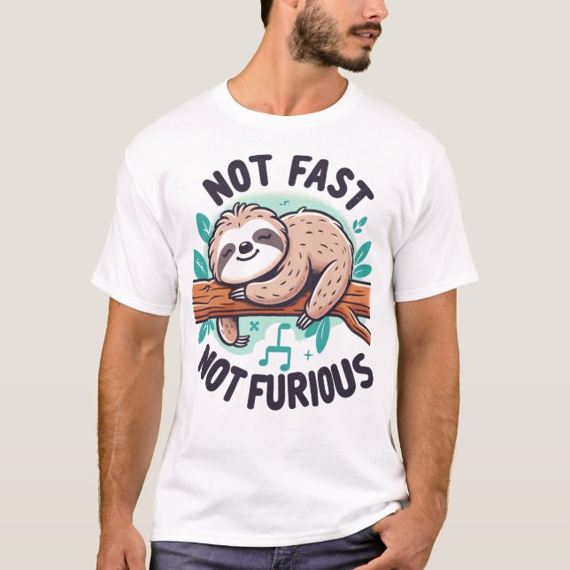 Camiseta Sem Lama Furiosa Rápida (Frente)