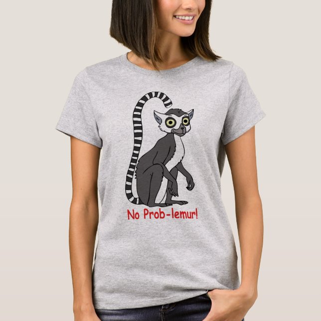 Camiseta Sem lêmure! (Frente)