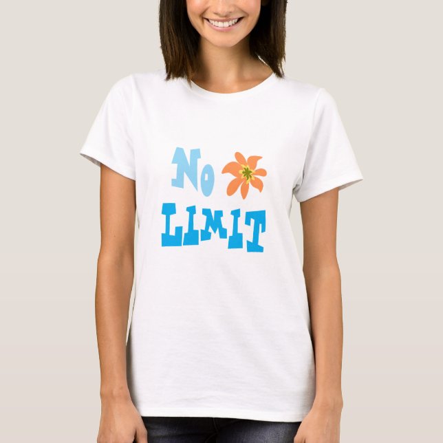 Camiseta sem limite (Frente)