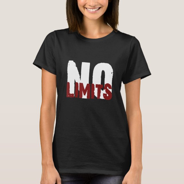 Camiseta Sem Limites Sem Limitações (Frente)