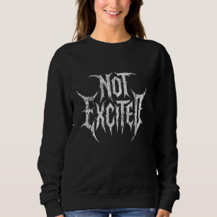 Camiseta Sem Lixo Preto Metalhead Metálico Sarcástico Saind