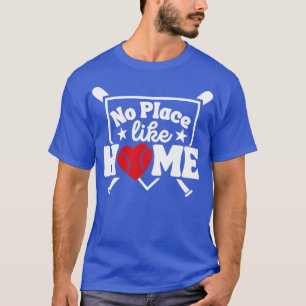 Camiseta Sem Lugar Como Placa Lover Home De Baseball Em Cas