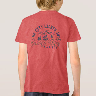 Camiseta Sem Luzes Da Cidade, Só Noites De Campfire