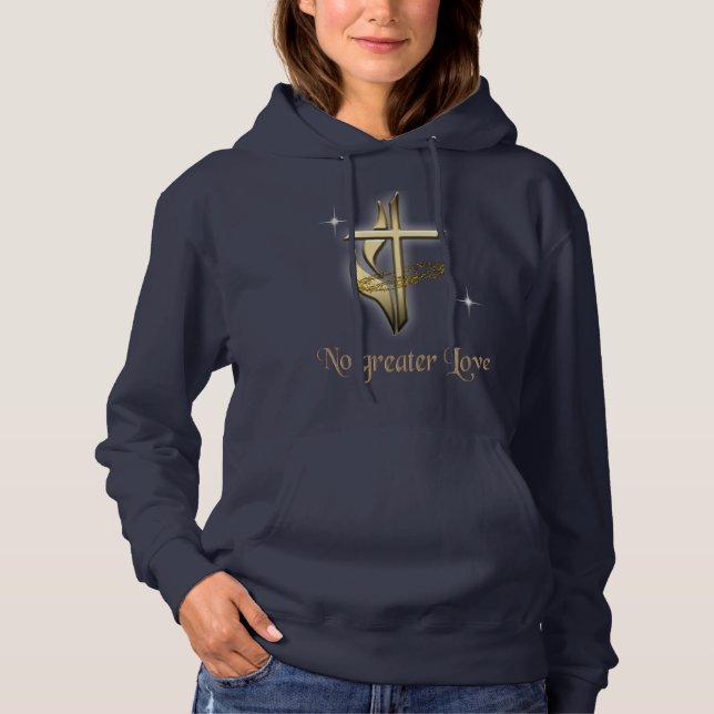 Camiseta Sem mais amor Hoodie (Frente)