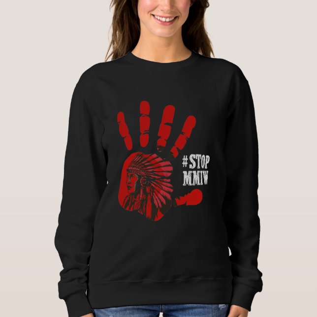 Camiseta Sem Mais Irmãs Roubadas Parar MMIW (Frente)