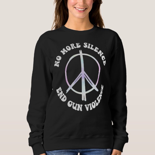 Camiseta Sem Mais Silêncio Acabar Com A Violência Das Armas (Frente)