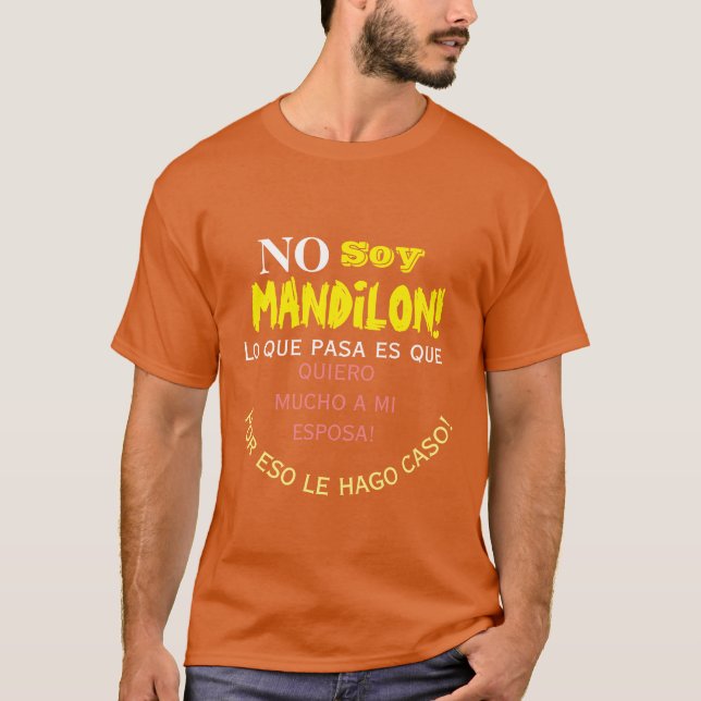 Camiseta Sem mandilo de soja, lo que pasa es que quiero muc (Frente)