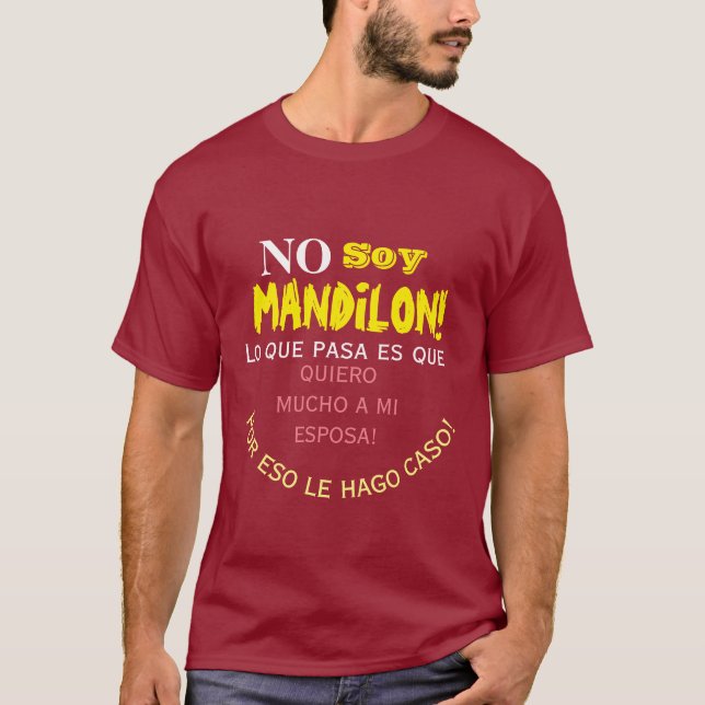 Camiseta Sem mandilo de soja, lo que pasa es que quiero muc (Frente)