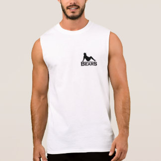 Camiseta Sem Manga De NWBears da lama da aleta t-shirt sem mangas do
