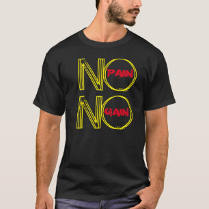 Camiseta Sem Manga No Pain No Gain