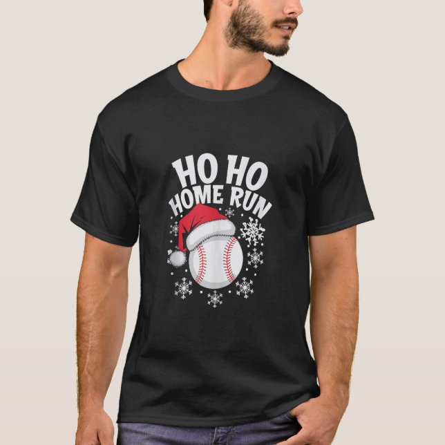 Camiseta sem Mangas Ho Ho Home Run (Frente)