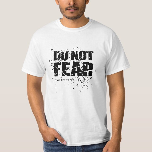 Camiseta Sem Medo (Frente)