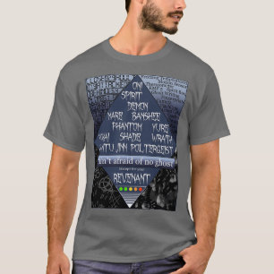 Camiseta Sem medo de fantasmas Fasmofobia