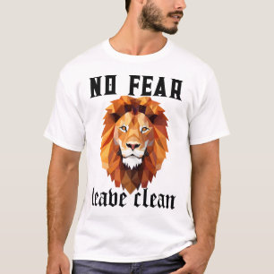 Camiseta Sem Medo - Lion Tee Selvagem
