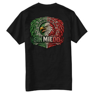Camiseta Sem Medo Orgulho Mexicano