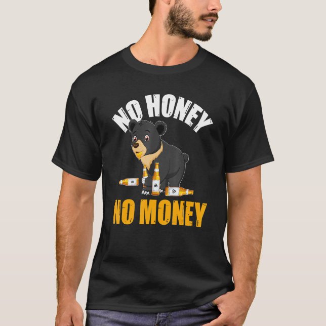 Camiseta Sem mel sem dinheiro (Frente)
