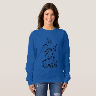 Camiseta Sem Morte Somente Renascimento BLUSA DE MALHA BÁSI
