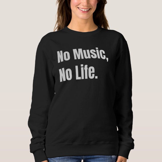 Camiseta Sem Música Sem Vida (Frente)