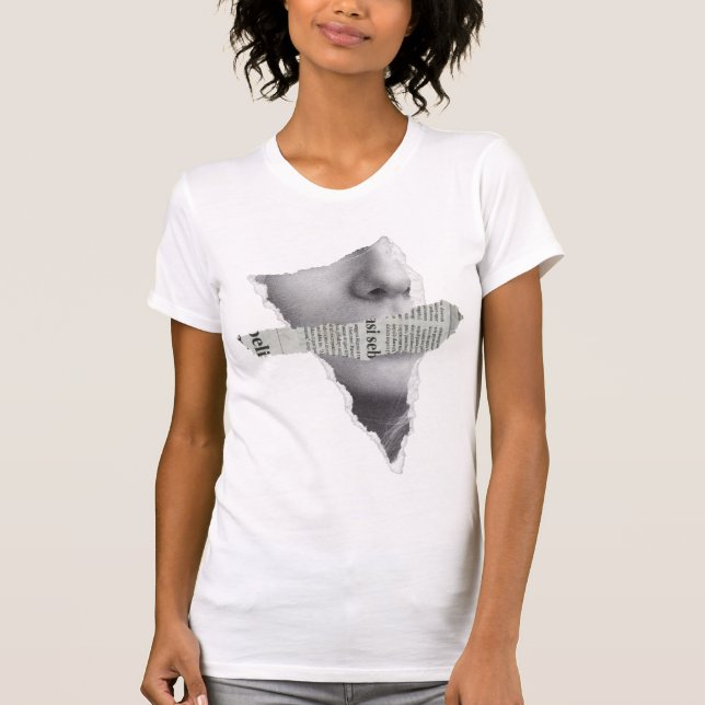 Camiseta Sem notícias aqui.bw (Frente)