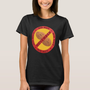 Camiseta Sem Nozembro de Noz Sem Força NNN Meme 9