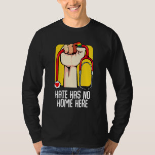 Camiseta Sem Ódio Gay Lésbica Bi Homossexual Enfermeira Méd