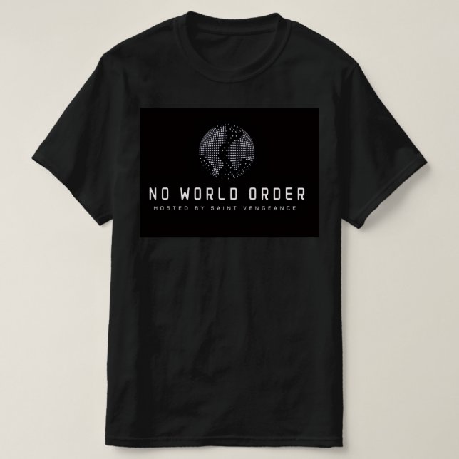 CAMISETA SEM ORDEM MUNDIAL (Frente do Design)