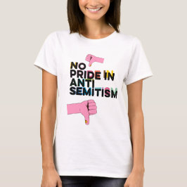 Camiseta Sem Orgulho No Antisemitismo