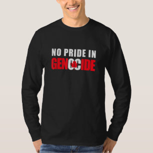 Camiseta Sem orgulho no genocídio - Dia Anti-Canadá