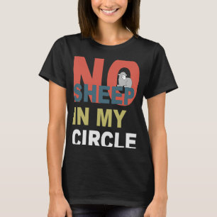 Camiseta Sem Ovelha No Meu Círculo