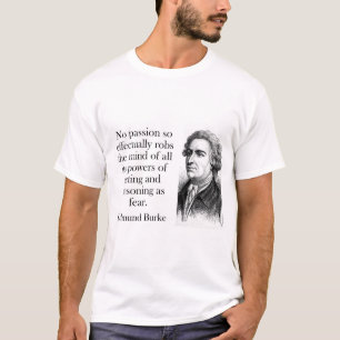 Camiseta Sem Paixão - Edmund Burke