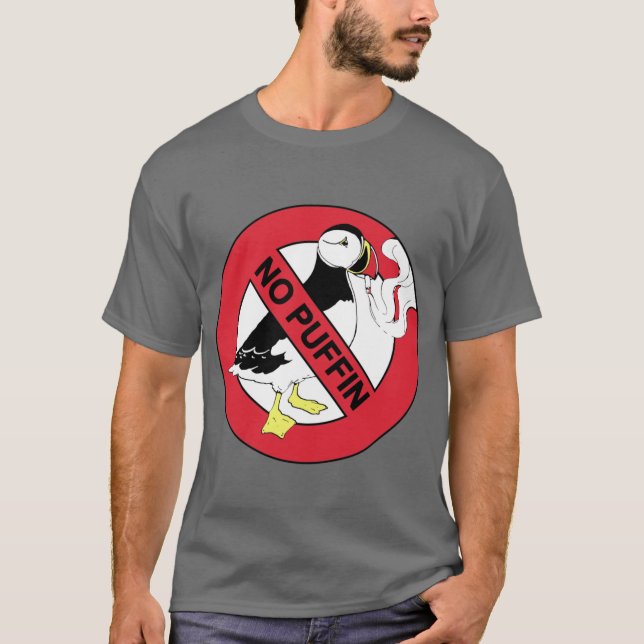 Camiseta Sem Papagaio-do-mar (Frente)