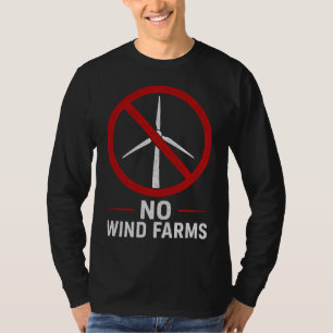 Camiseta Sem Parques Eólicos - Sem Turbinas Eólicas