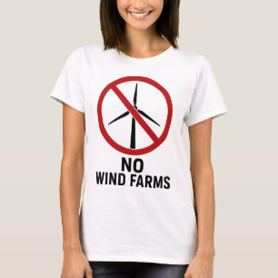 Camiseta Sem Parques Eólicos - Sem Turbinas Eólicas