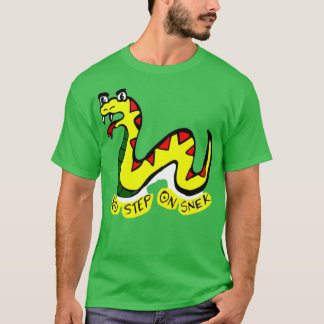 Camiseta Sem passo no Snek Dont Põe-me em cima