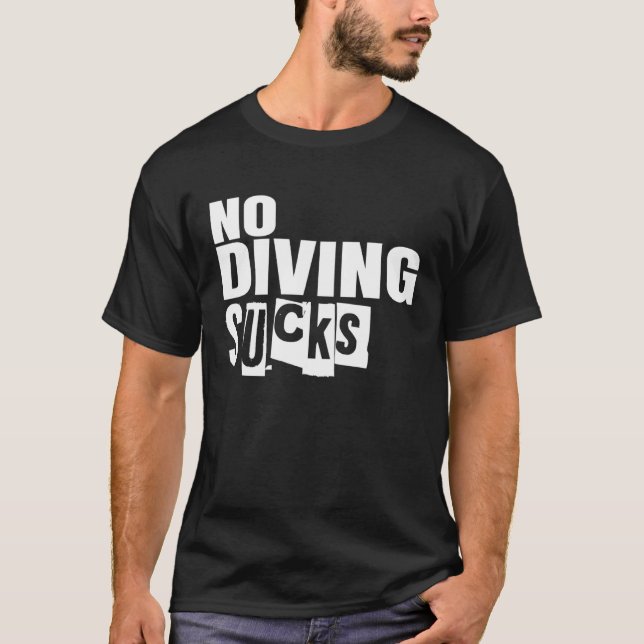 Camiseta Sem Penas de Mergulho (Frente)