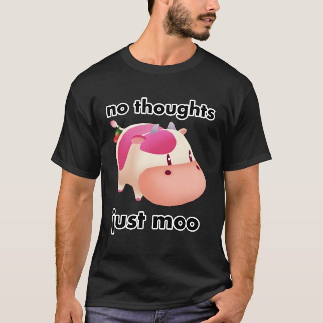 Camiseta Sem Pensamentos Apenas Moo (Frente)