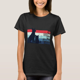 Camiseta Sem Perdão Para O Salvamento De Animais Protegidos