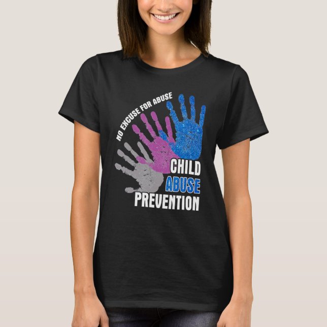 Camiseta Sem Perdão Prevenção de Abuso Infantil Prin (Frente)