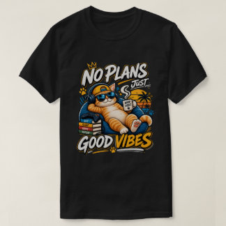 Camiseta Sem planos apenas boas vibrações