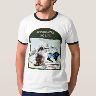 Camiseta Sem Polinizadores, Sem Vida