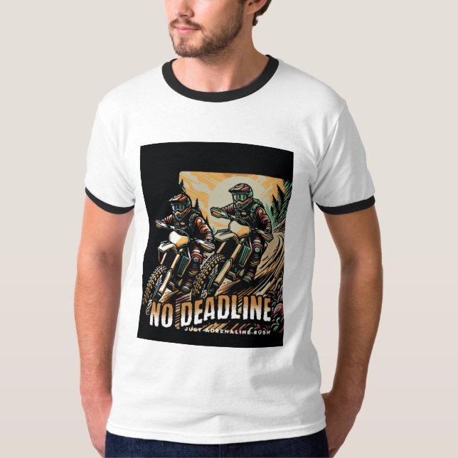 Camiseta Sem Prazo - Apenas A Bicicleta Adrenalina Rush Dir (Frente)