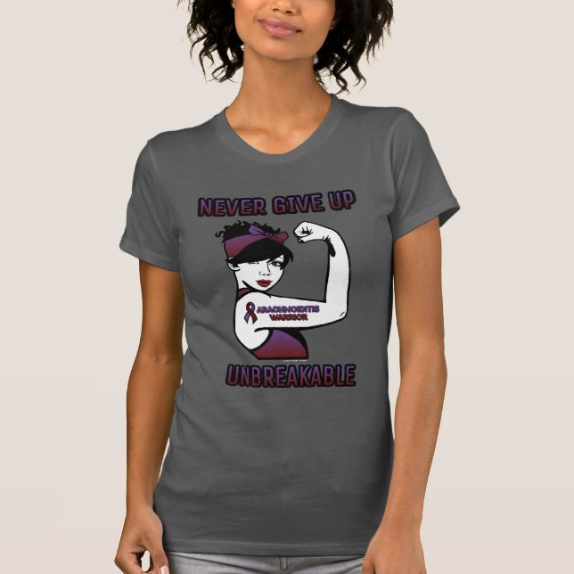 Camiseta SEM PREOCUPAÇÕES...Aracnoidite (Frente)