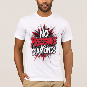 Camiseta Sem Pressão Sem Ouros - Motivação Negrito