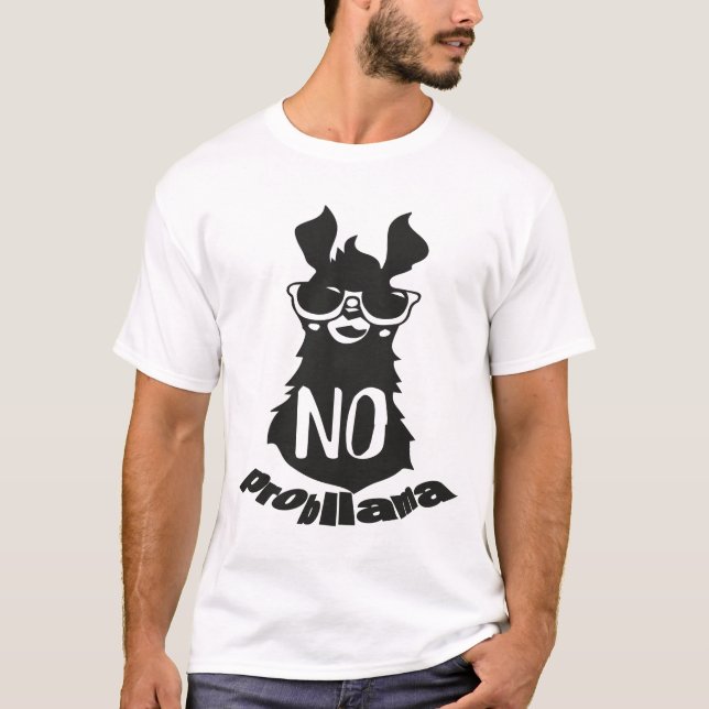 Camiseta Sem Prob Llama, Sem Problema, Sem Prob-Llama (Frente)